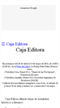 Mobile Screenshot of cajaeditora.com.ar